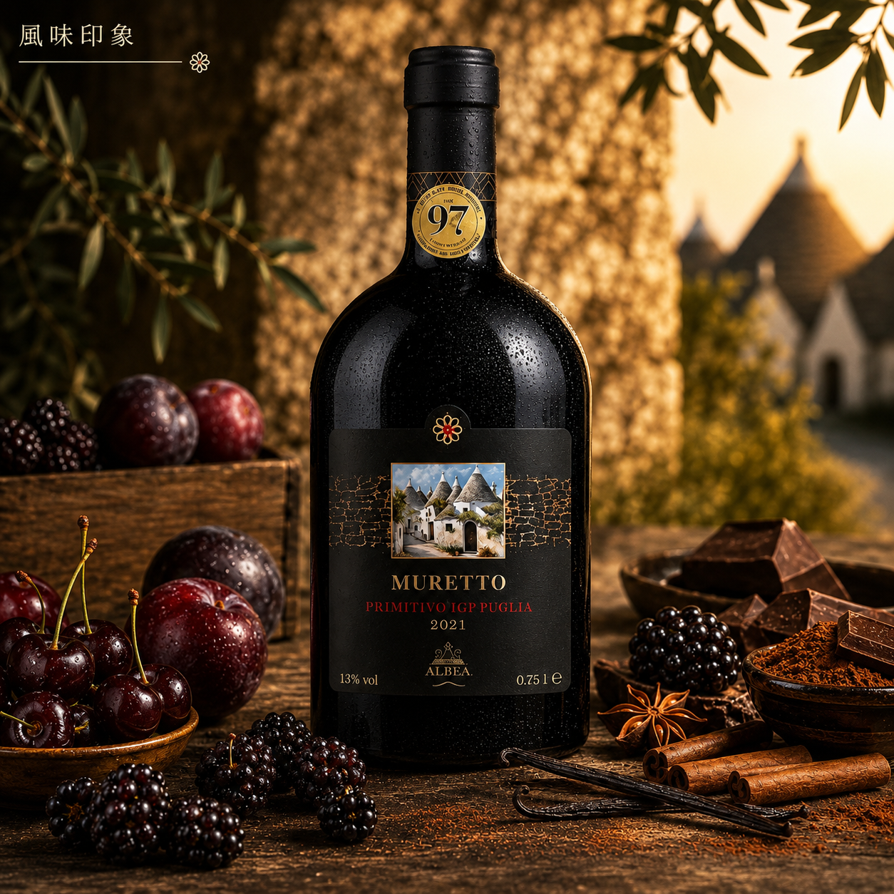艾麗雅酒莊 艾麗雅 Primitivo (皮米提沃) 2023 義大利 紅葡萄酒 - Image 2