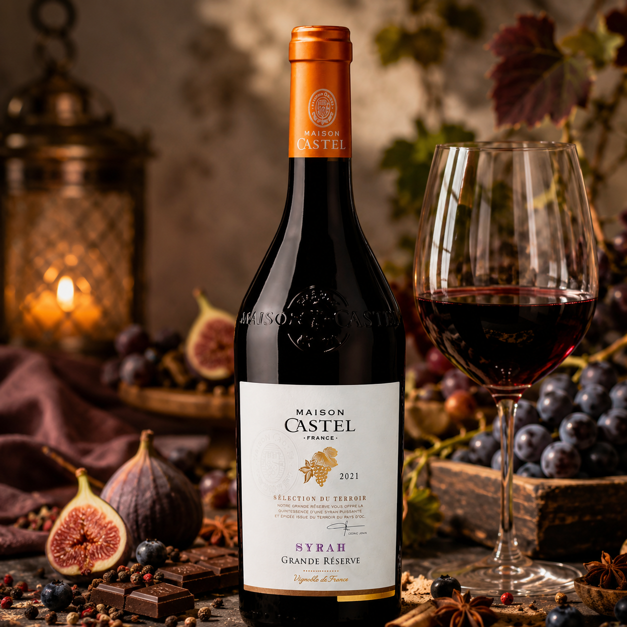 卡思黛樂家族 卡思黛樂 希哈 (Syrah) 2021 法國 紅葡萄酒 - Image 2
