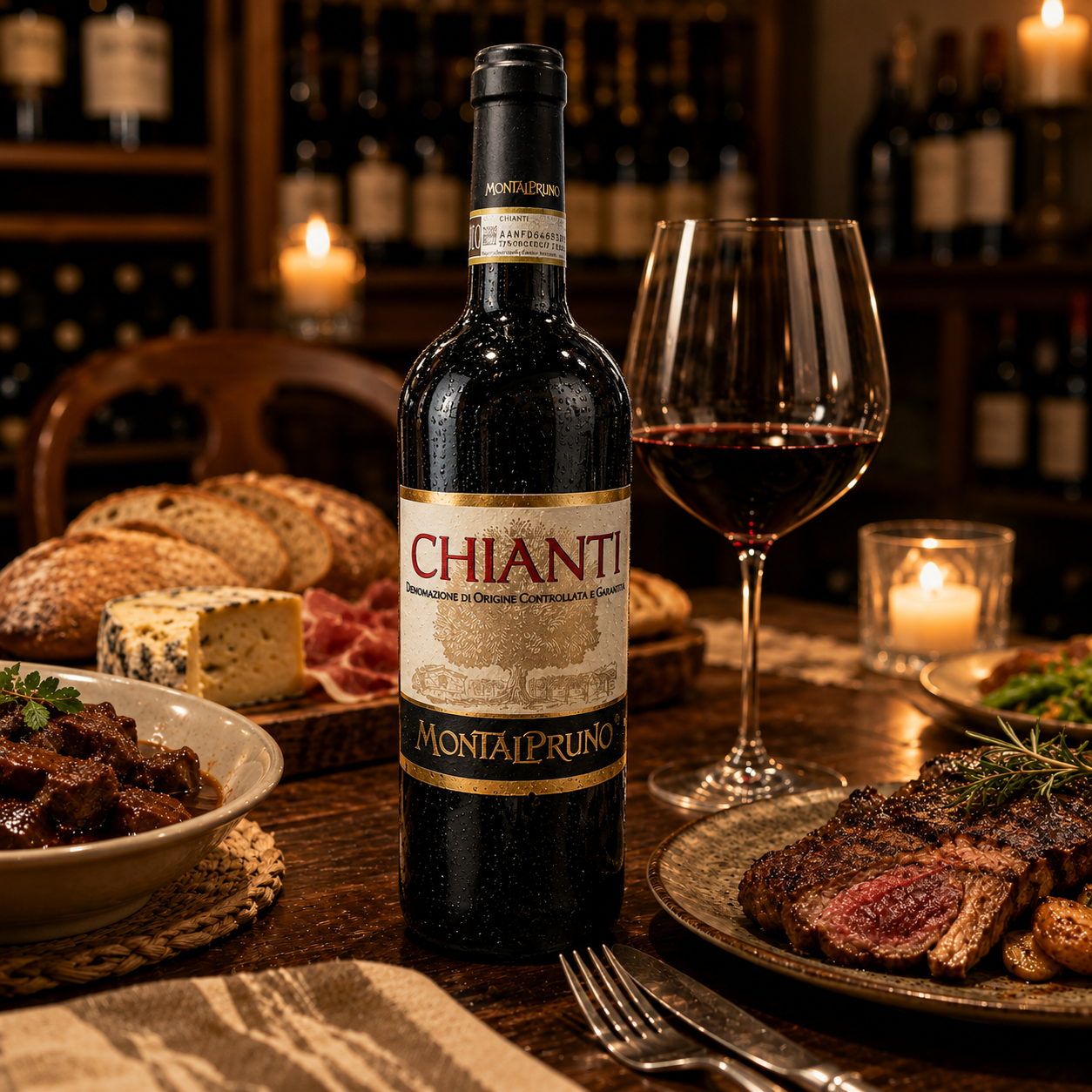 卡斯特拉尼酒莊 夢普諾 MONTALPRUNO Chianti DOCG 2012 義大利 紅葡萄酒 - Image 3
