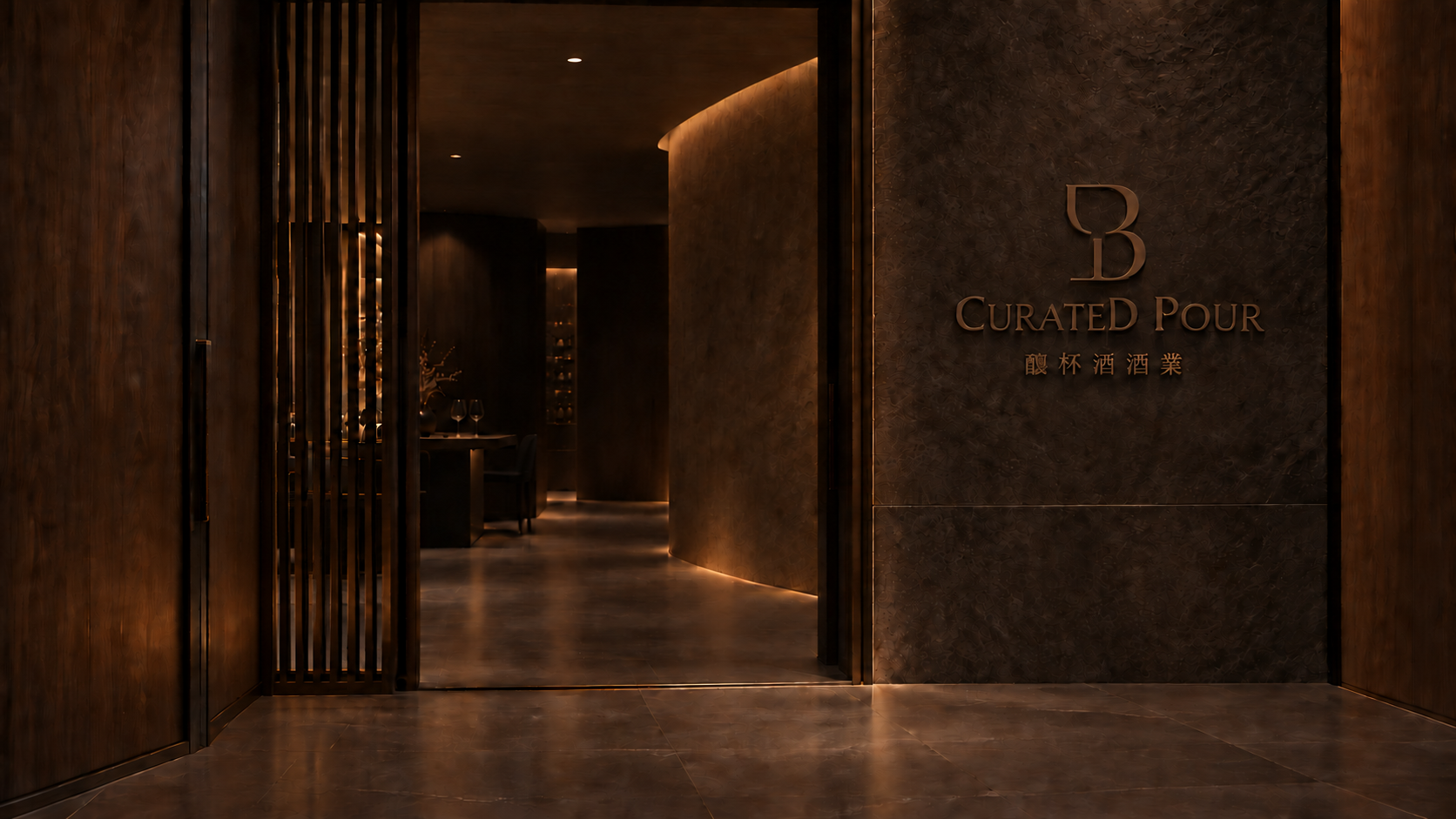 Curated Pour Private Salon 入口