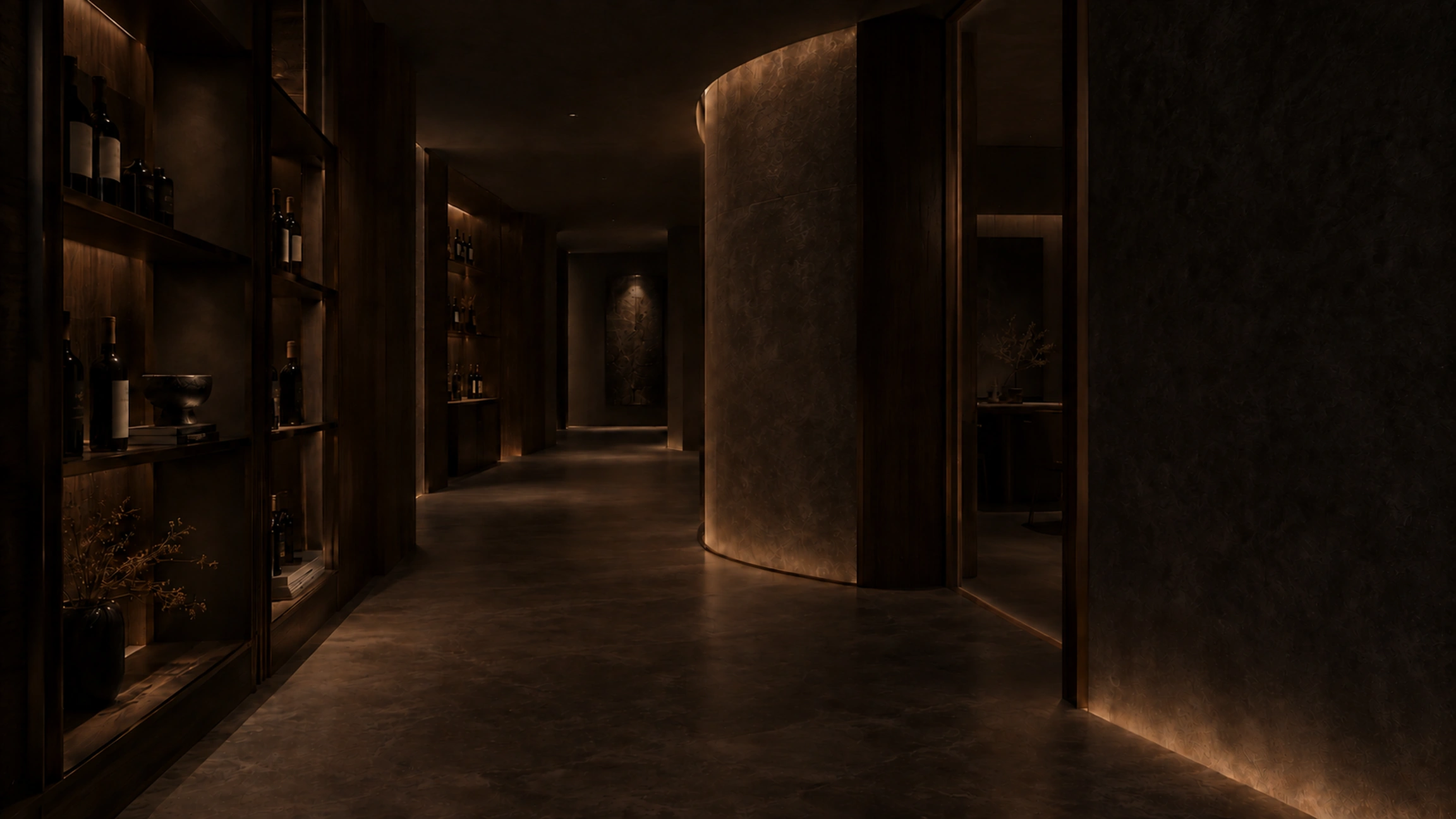 Curated Pour Private Salon Scene 02 迴廊